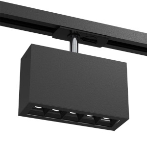 Spot A - Glare track 5 - Czarny - Szynoprzewód 1F 230V 3000K 6322 Antigo/Brosline