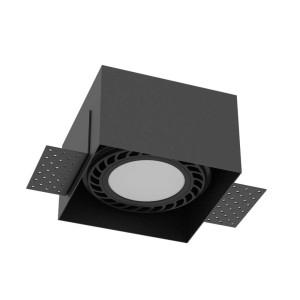 Lampa wpuszczana Cage in 0-1 - Czarna 3268 Antigo/Brosline