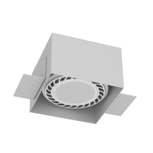 Lampa wpuszczana Cage in 0-1 - Biała 3269 Antigo/Brosline
