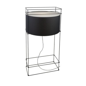 Lampa podłogowa PAA - Czarna-czarny (1500 mm) 9029 Antigo/Dohar