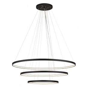 Lampa wisząca Agari Multi 3 117-87-57 - Czarna (1170 mm) 3000K 5430 Antigo/Shilo
