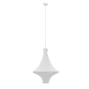 Lampa wisząca Alda S - Biała (300 mm) 5114 Antigo/Shilo
