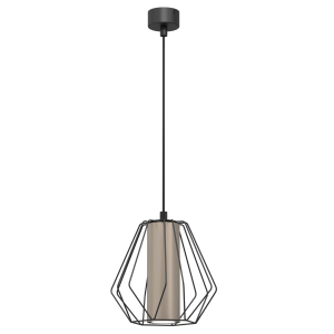 Lampa wisząca Alkaza - Czarna-platyna mat (193 mm) 5023 Antigo/Shilo