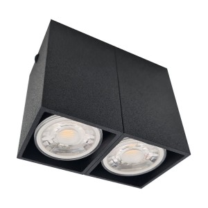 Plafon Doha 2 - Czarny (80 mm) 1096 Antigo/Shilo