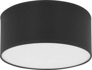RONDO BLACK LAMPA SUFITOWA 1 PŁ 300 3334 TK Lighting