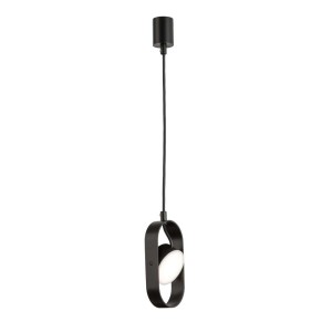 Lampa wisząca Furoku 1 - Czarna 4000K 8537 Antigo/Shilo