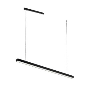 Lampa wisząca Hiate Line - Czarna (1200 mm) 3000K 1848 Antigo/Shilo