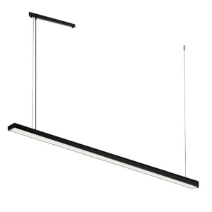 Lampa wisząca Hiate Line - Czarna (1800 mm) 4000K 1858 Antigo/Shilo