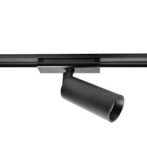 Spot magnetyczny Komassa Slim (system Komatsu Slim) - Czarny - 48V 8W 640lm (45 mm) 3000K 6063 Antigo/Shilo