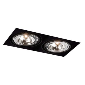 Lampa wpuszczana Komoro 2 - Czarna 3309 Antigo/Shilo