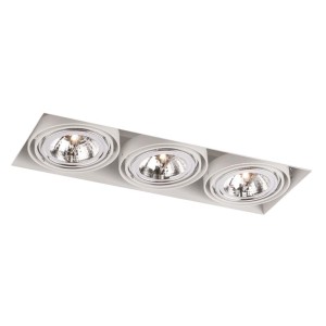 Lampa wpuszczana Komoro 3 - Biała 7334 Antigo/Shilo