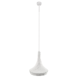 Lampa wisząca Mahaka 1 - Biała (260 mm) 5175 Antigo/Shilo