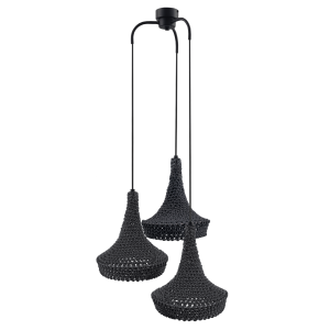 Lampa wisząca Mahaka 3 - Szara (500 mm) 5183 Antigo/Shilo