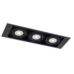 Lampa wpuszczana Muko 3 - Czarna 3314 Antigo/Shilo