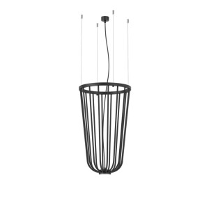 Lampa wisząca no. moon I Z - Czarna (400 mm) 5147 Antigo/Shilo