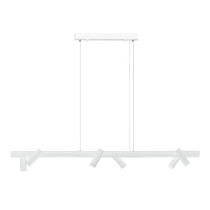 Lampa wisząca Yabu 6 - Biała (1200 mm) 5064 Antigo/Shilo