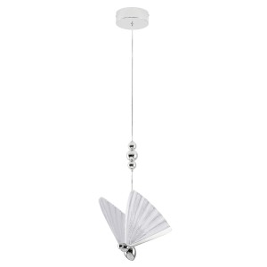Lampa wisząca Mariposa 1 srebrna LED CCT LP-1715/1P CH Light Prestige