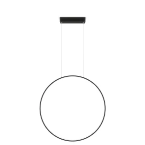 Lampa wisząca Mirror S czarna IP44 LED CCT LP-999/1P S BK CCT Light Prestige