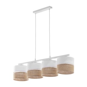 LINOBIANCO LAMPA WISZĄCA 4 PŁ 6576 TK Lighting