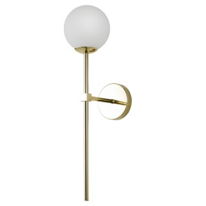 Kinkiet Piruleta złoty IP44 1xG9 LP-008/1W GD Light Prestige