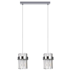 Lampa wisząca Vetro chrom 2xE14 LP-2910/2L CH Light Prestige