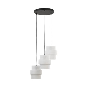 CALISTO WHITE LAMPA WISZĄCA 3 KOŁO 6018 TK Lighting
