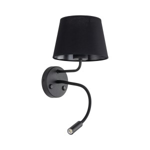 MAJA BLACK KINKIET 2 E27 + G9 10081 TK Lighting