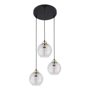 DEVI TRANSPARENT LAMPA WISZĄCA 3 PŁ KOŁO 4579 TK Lighting