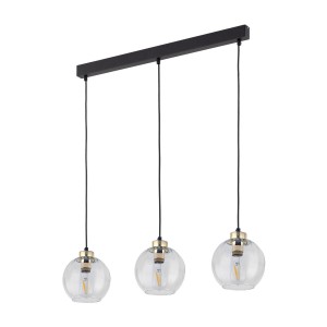 DEVI TRANSPARENT LAMPA WISZĄCA 3 PŁ LISTWA 4580 TK Lighting