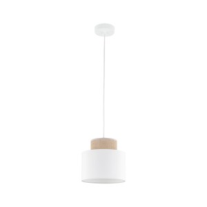 DUO WHITE JUTA LAMPA WISZĄCA 1 10078 TK Lighting