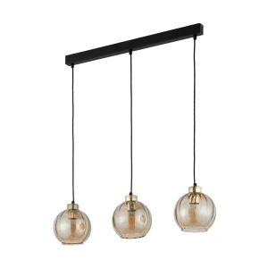 DEVI AMBER LAMPA WISZĄCA 3 PŁ LISTWA 4638 TK Lighting