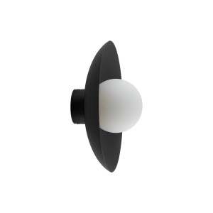 SLATE BLACK GLASS KINKIET 1XG9 10934 TK Lighting