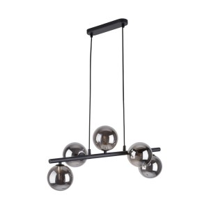ESTERA BLACK LAMPA WISZĄCA 5 PŁ 6707 TK Lighting