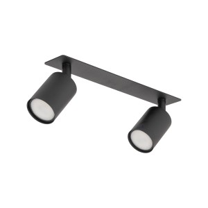 NEX BLACK 2XGU10 LAMPA SUFITOWA PODTYNKOWA 10799 TK Lighting