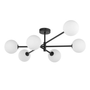 SARIUS BLACK LAMPA SUFITOWA 6 PŁ 4734 TK Lighting
