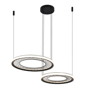 Lampa wisząca NEST 77W LED 61+41cm ML0525 Milagro ML0525 Milagro