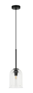 Lampa wisząca Elaris transparentna 1xE27 LP-8103/1P TR Light Prestige