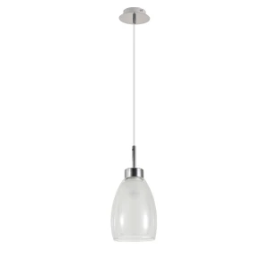 MORRO CHROME/WHITE LAMPA WISZĄCA 1XE27 6992 TK Lighting