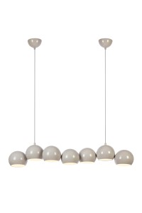 Lampa wisząca CUPOLO E14 Greige 108914 Markslojd