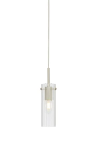 Lampa wisząca TIBIA E14 Clear, Satin Nickel 109013 Markslojd