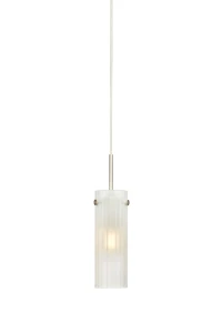 Lampa wisząca TIBIA E14 Frosted, Satin Nickel 109014 Markslojd