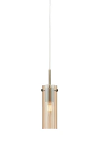Lampa wisząca TIBIA E14 Amber, Antique Brass 109015 Markslojd