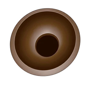 Plafon COCO 60 cm coffee LED LP-0508/1C-60 CF Light Prestige