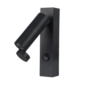 Kinkiet Miri czarny LED LP-1507/1W BK Light Prestige