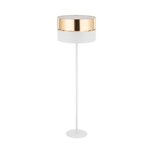 HILTON WHITE/GOLD LAMPA PODŁOGOWA 1 PŁ 5074 TK Lighting