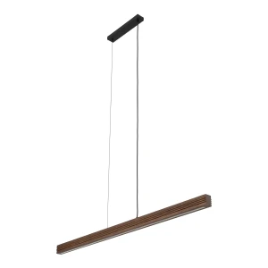 VIGA WOOD LED SOSNA SZCZOTKOWANA ORZECH LAMPA WISZĄCA 11653 TK Lighting
