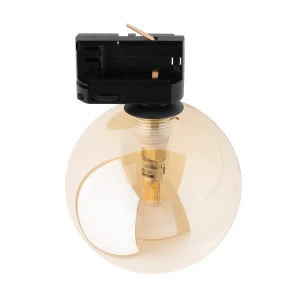 TRACER TRÓJOBWODOWY BLACK AMBER GLASS 1XG9 11667 TK Lighting